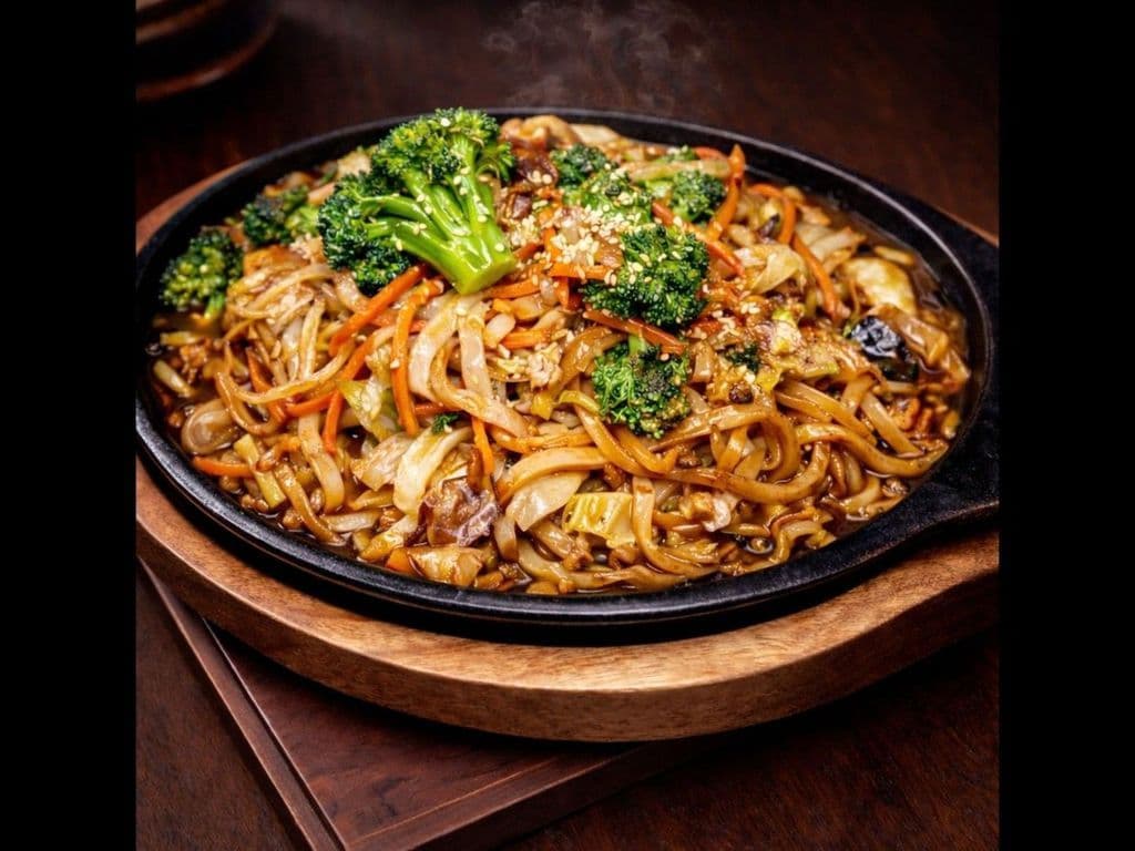 Vegetable Yaki Udon