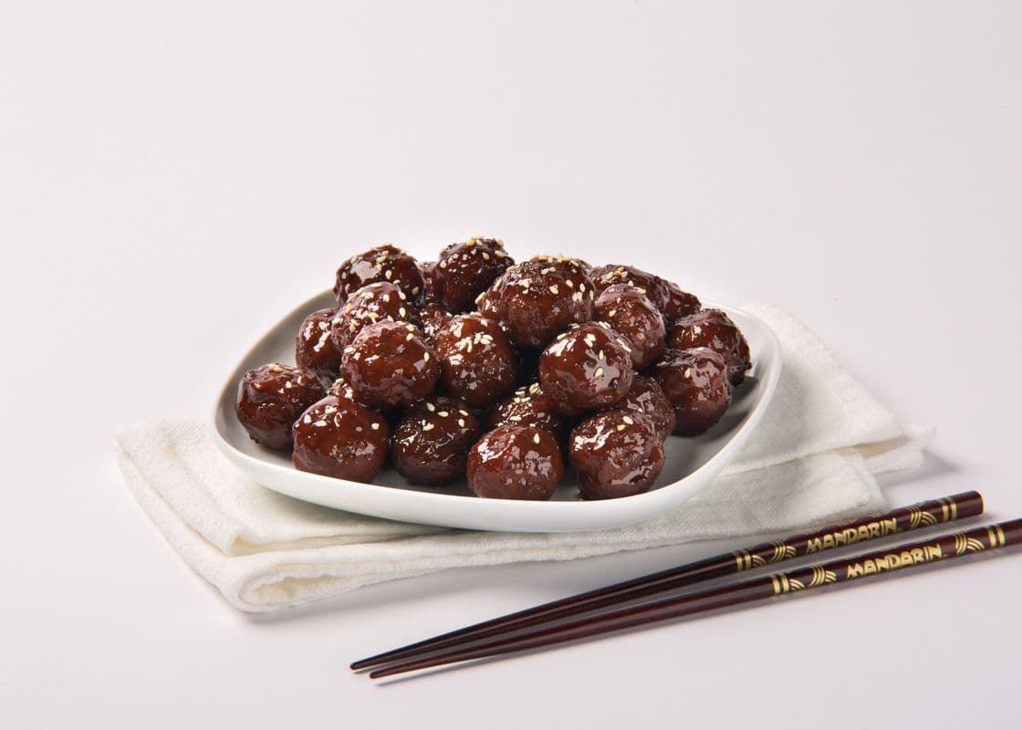 96. Teriyaki Meatballs