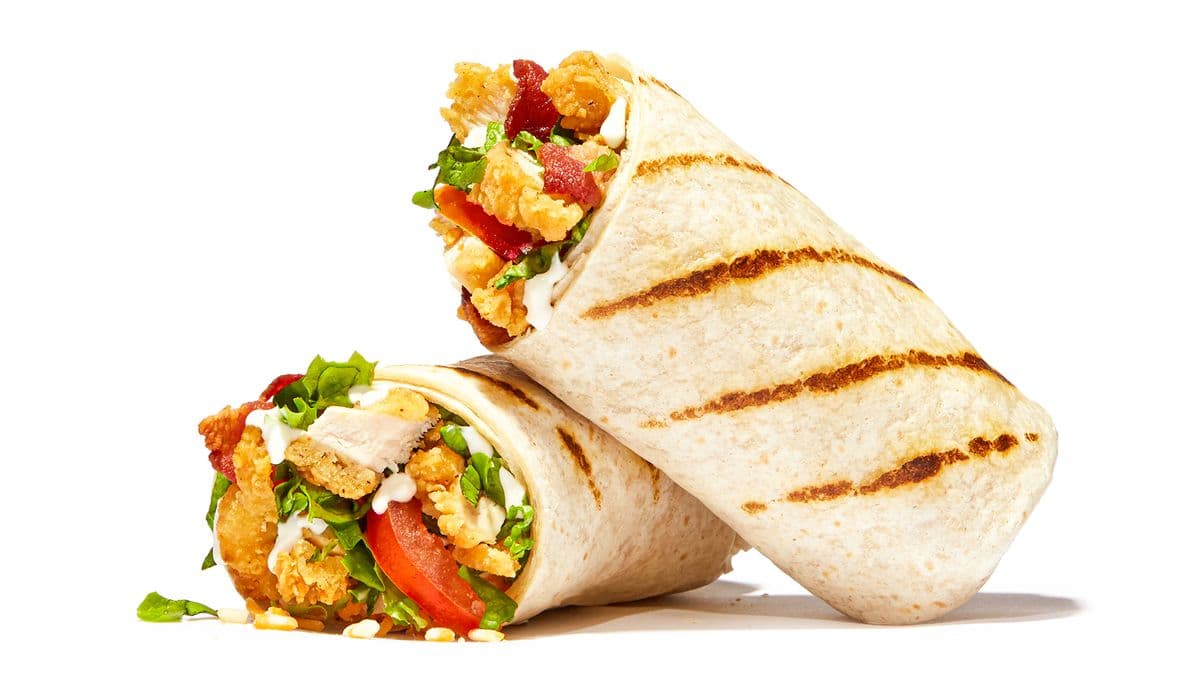 Wrap au poulet croustillant