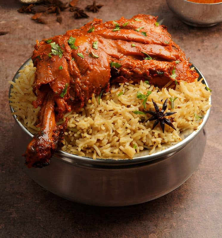 Joint Chicken Biryani