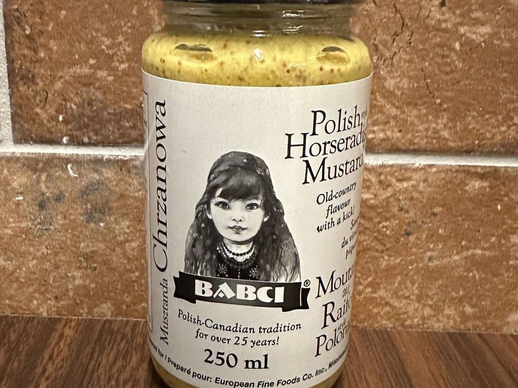 BABCI HORSERADISH MUSTARD 250ML