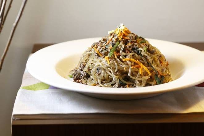 Japchae au boeuf / Beef Japchae