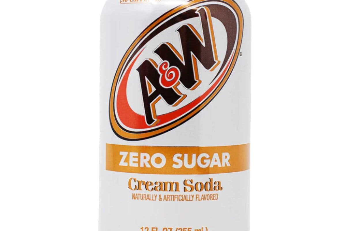 A&W Cream Soda Zero Sugar 355ml