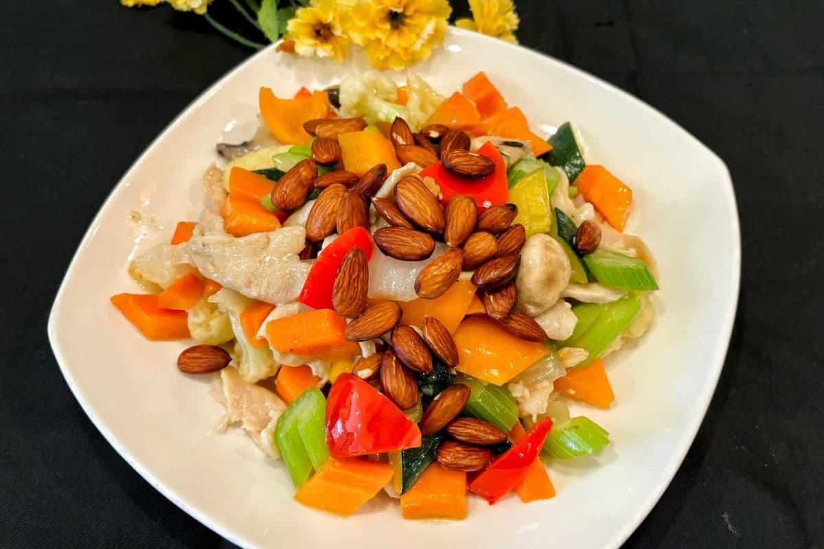 P36. Almond Chicken