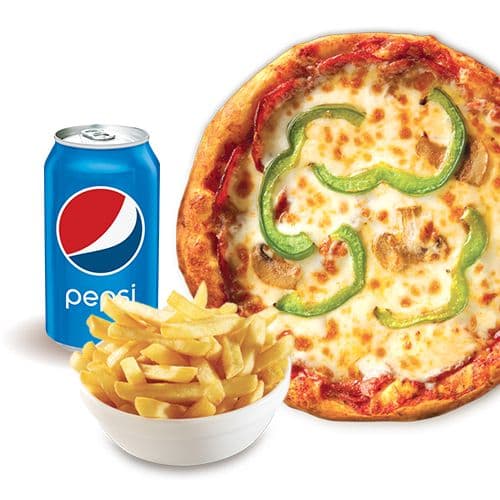 Trio pizza garnie