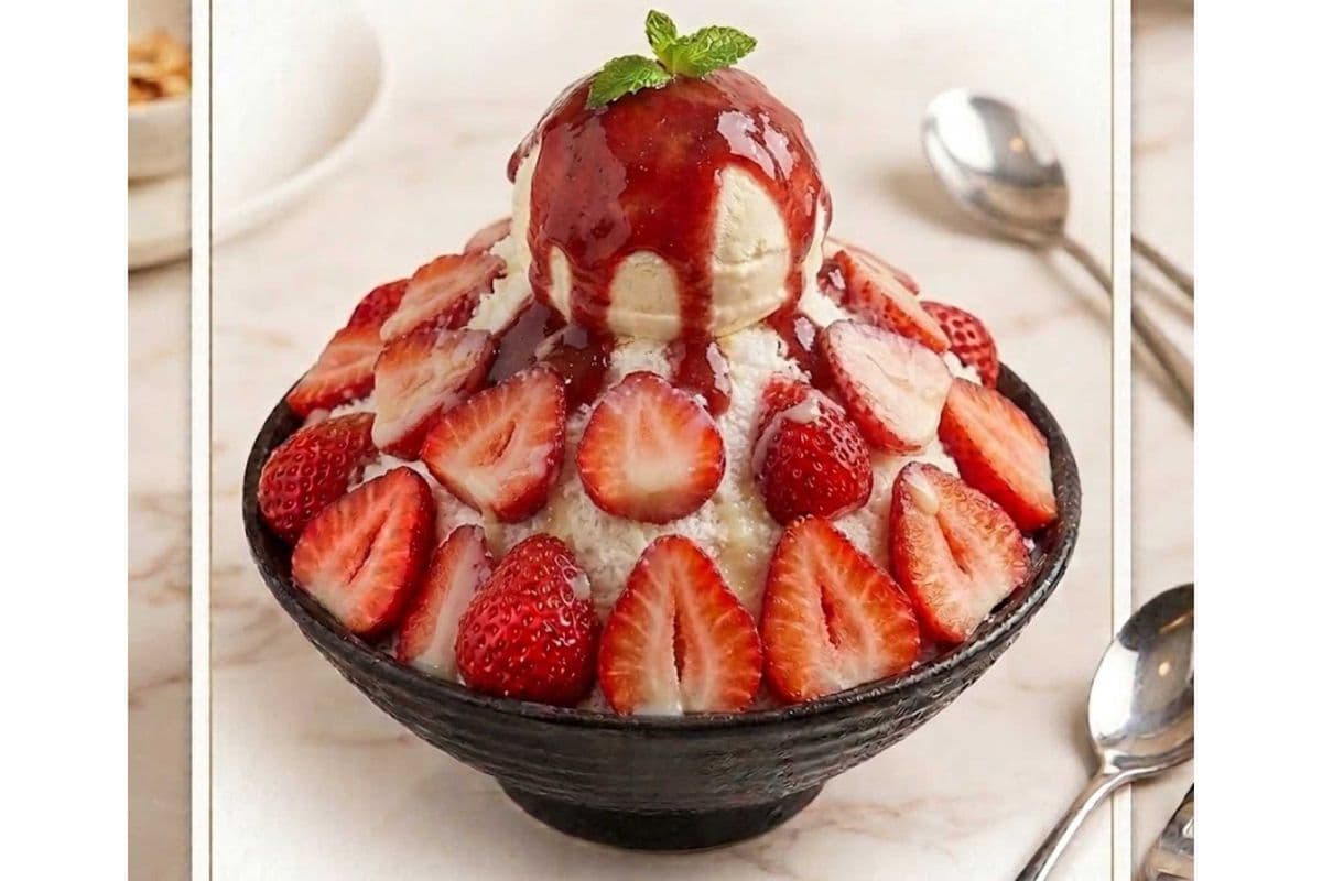 Strawberry Bingsu