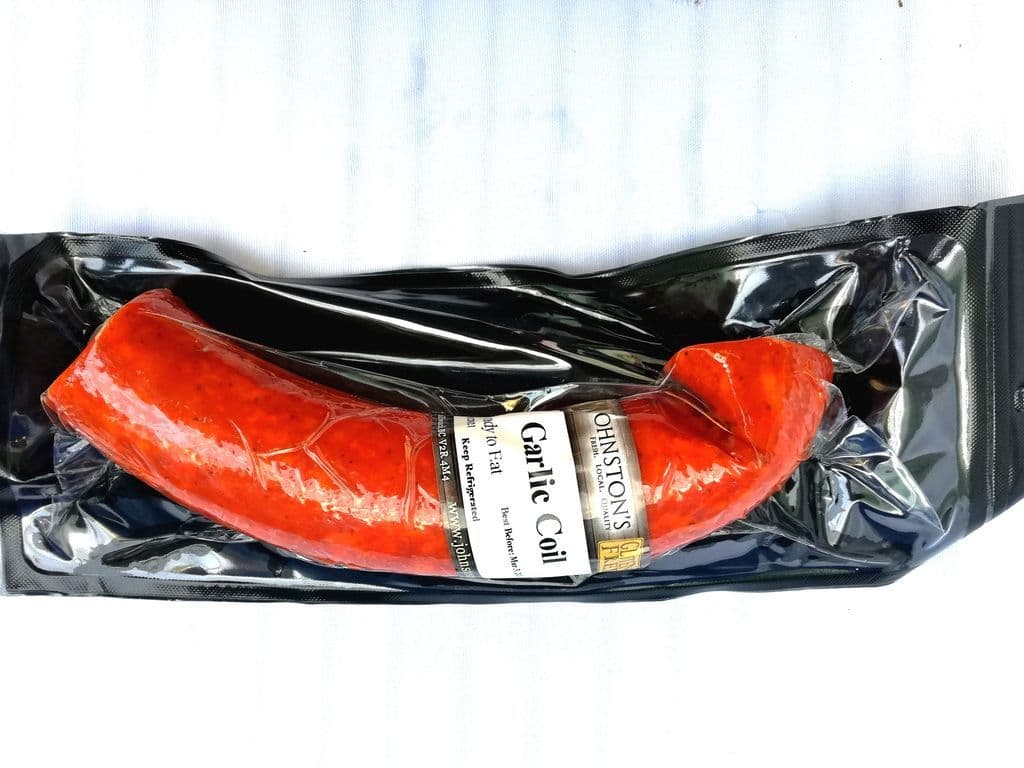 JOHNSTON'S GARLIC COIL