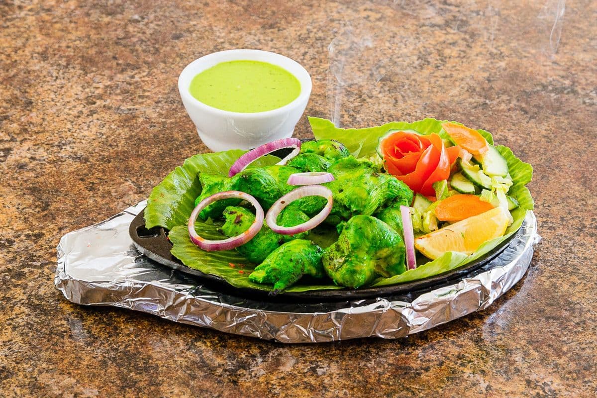 Chicken Hariyali Tikka (8 Pcs)