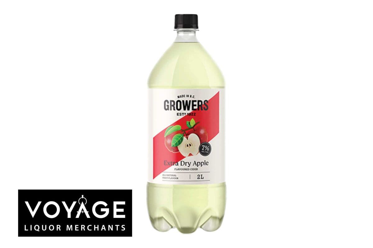 Growers Extra Dry Apple Cider (1 x 2 L)