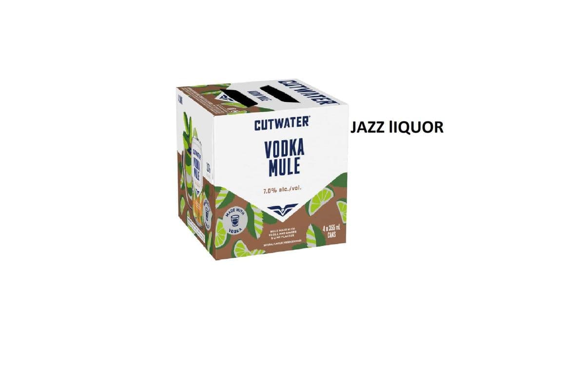 CUTWATER VODKA MULE 4 CANS (1 x 4x355ML)