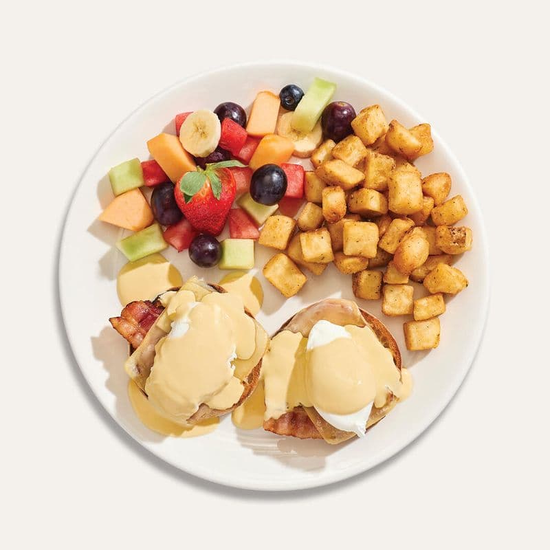 Oeufs Bénédictines Cantonnier / Cantonier Benedict Eggs