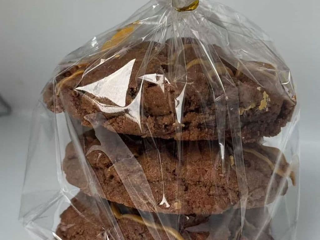 Locally made fresh cookies peanut butter 3pc