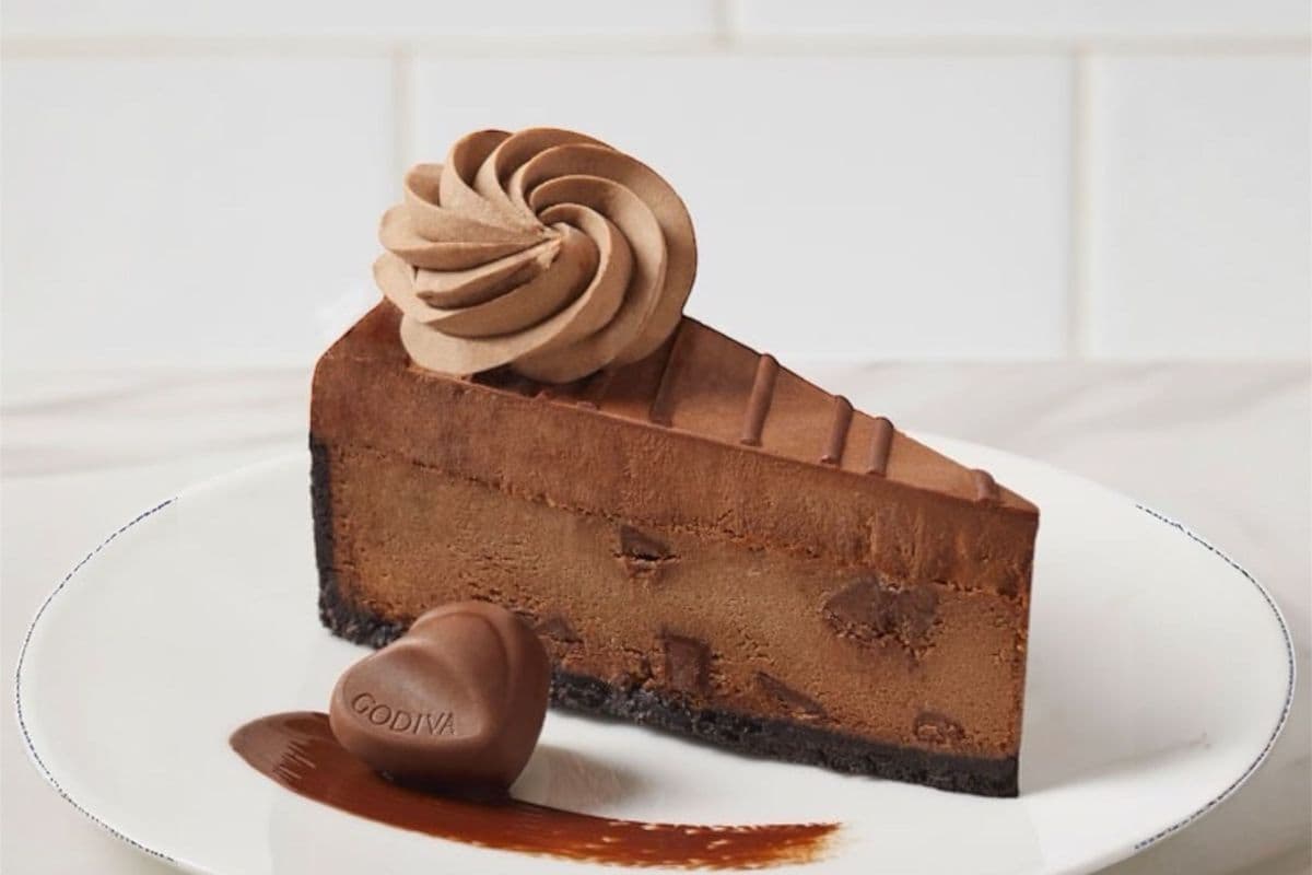 Godiva Double Chocolate cheesecake
