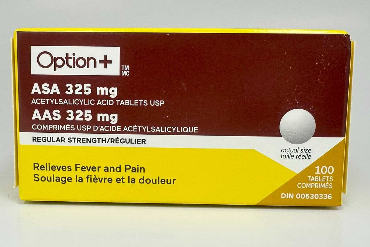 6. Option Plus Asa (325mg) TB (100)