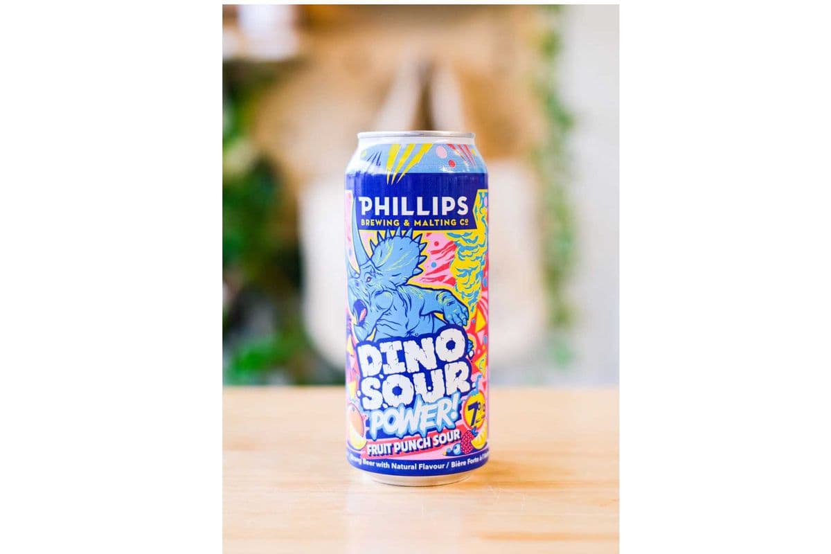 PHILLIPS DINOSOUR TROPICAL PUNCH 4PK (4 x 473ML)