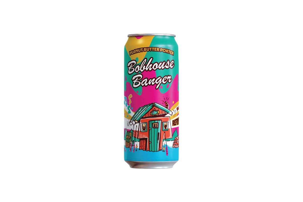 Refined Fool Brewing Bobhouse Banger Peanut Butter Porter (473ML) (1 x 473ML)