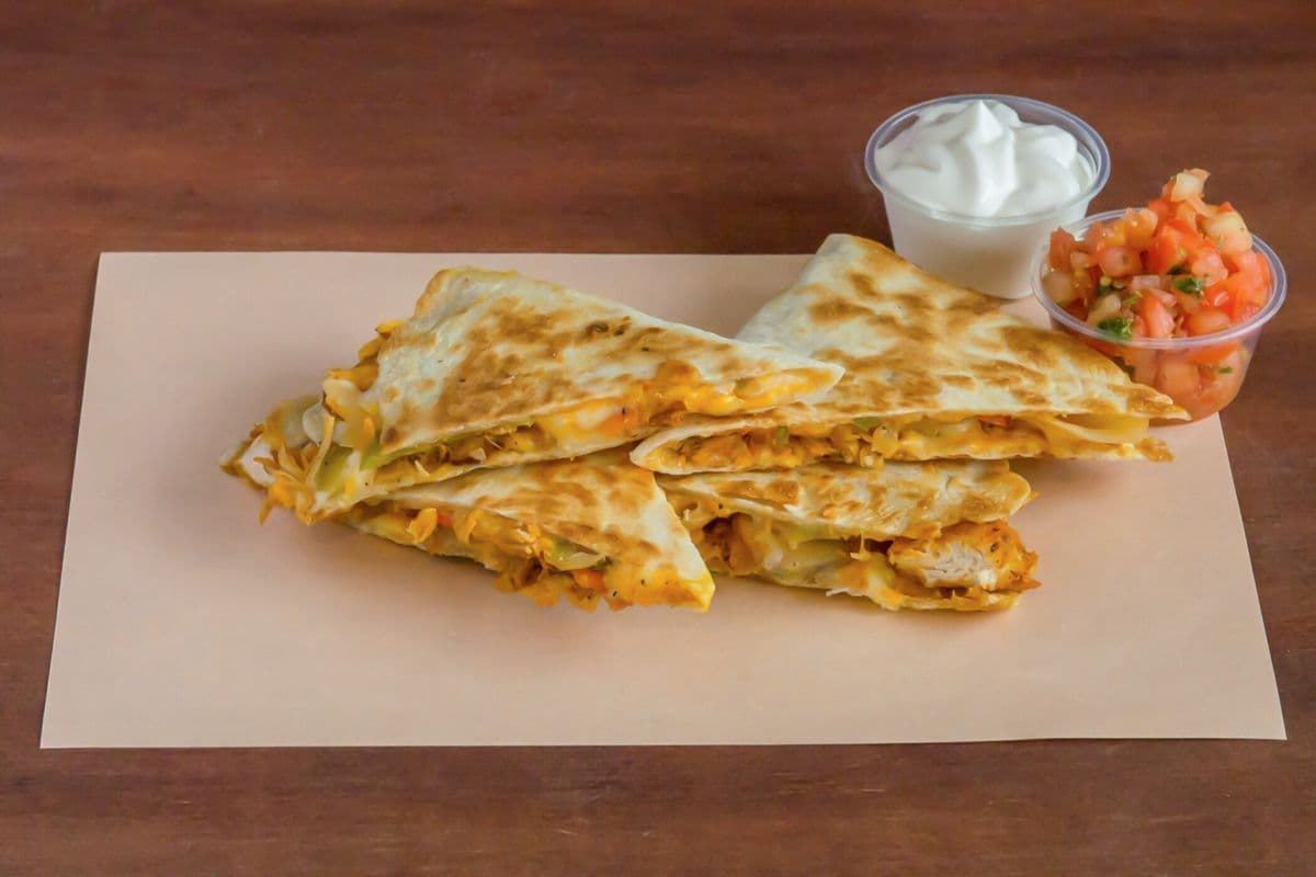 Adobo Chicken Quesadilla