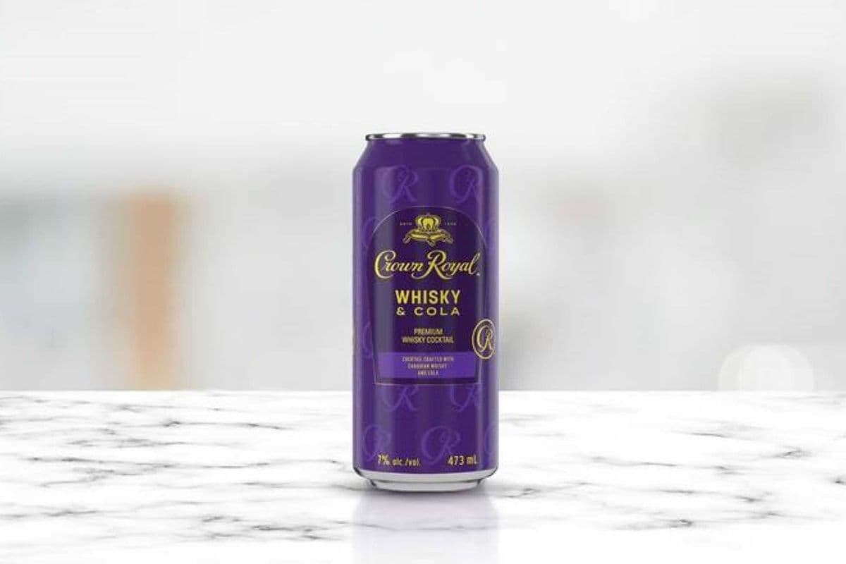 Crown Royal Whisky and Cola Can (473 ml) (1 x 473ML CAN)