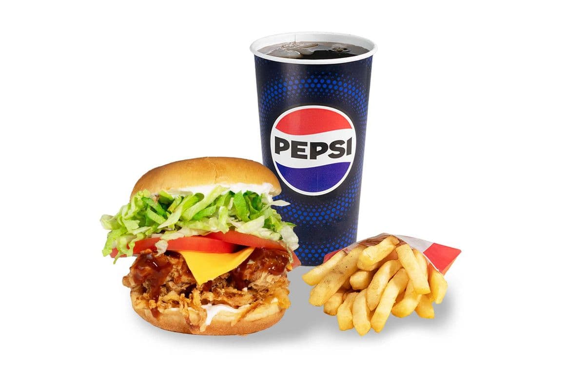 Crispy BBQ Sandwich Combo