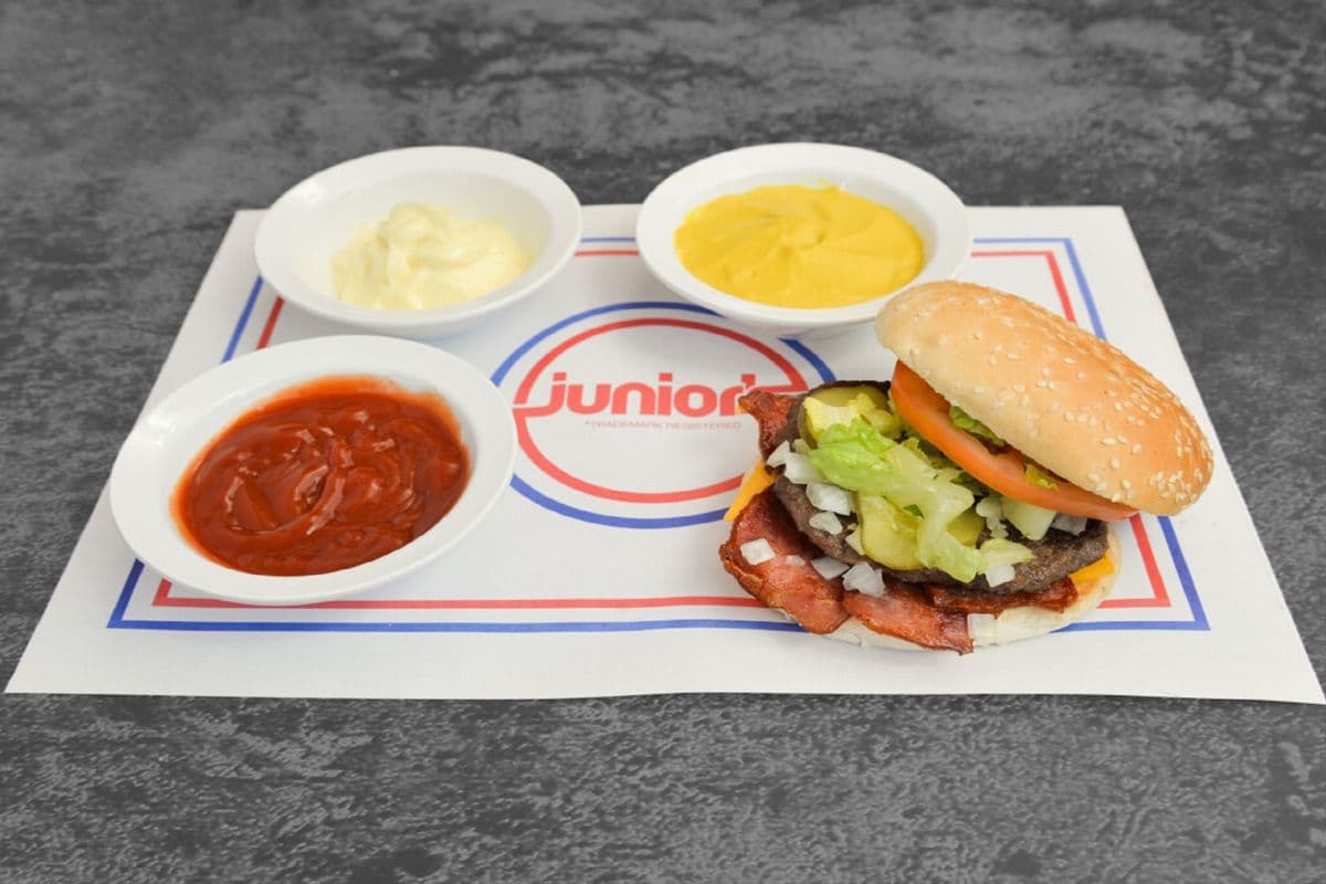 Turkey Bacon Deluxe Burger