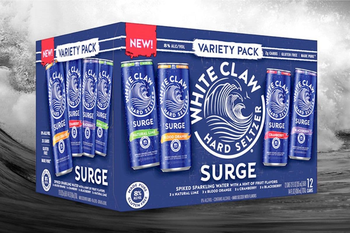 White Claw Surge Variety (12 Pack) (12 x 355ML CAN)
