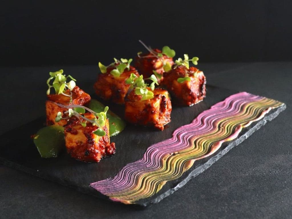 Sindoori Paneer Tikka