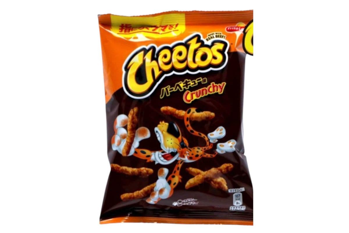 Cheetos Taiwan Crunchy Beef BBQ flavor (30gm) (164 Cal)