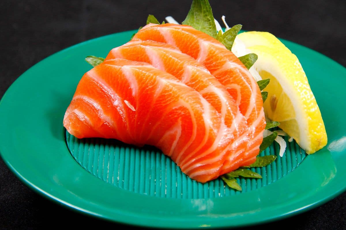15. Salmon Sashimi