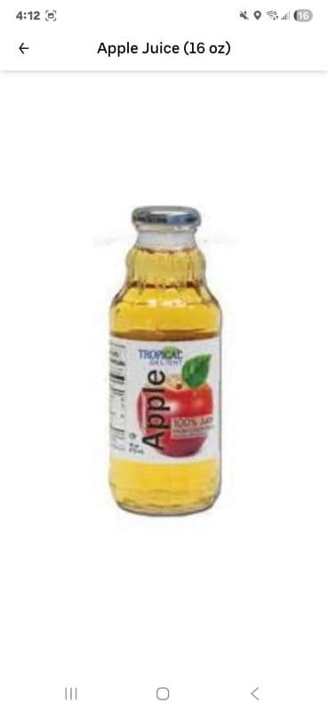 16 Oz Tropical Delight Juice Bottles
