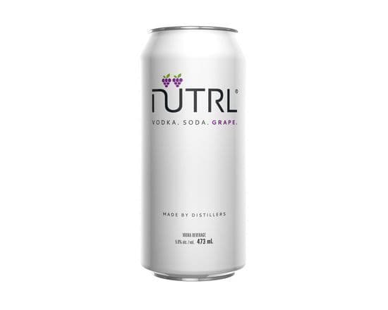 Nutrl Vodka Soda Grape, 473 ml