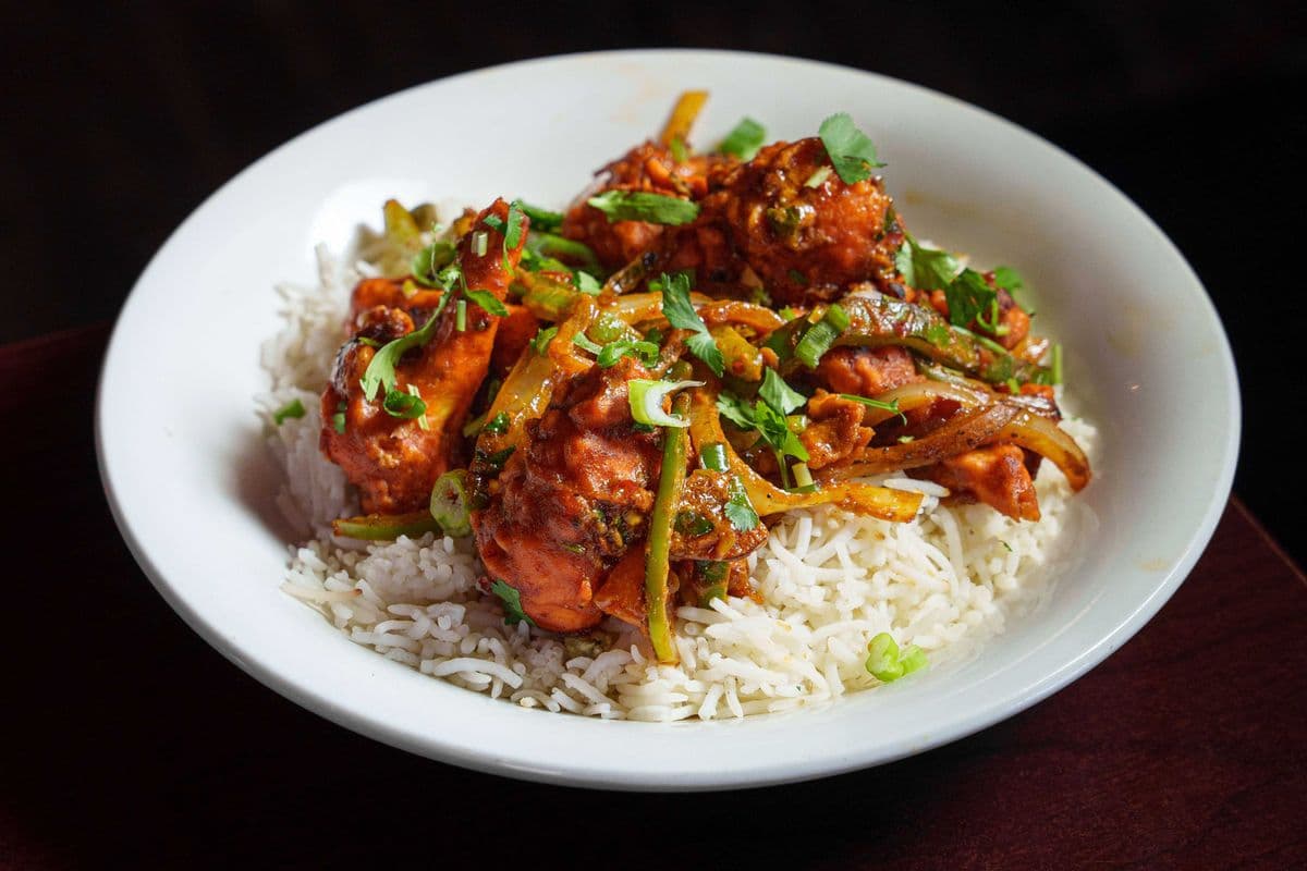 Gobi 65 with Rice