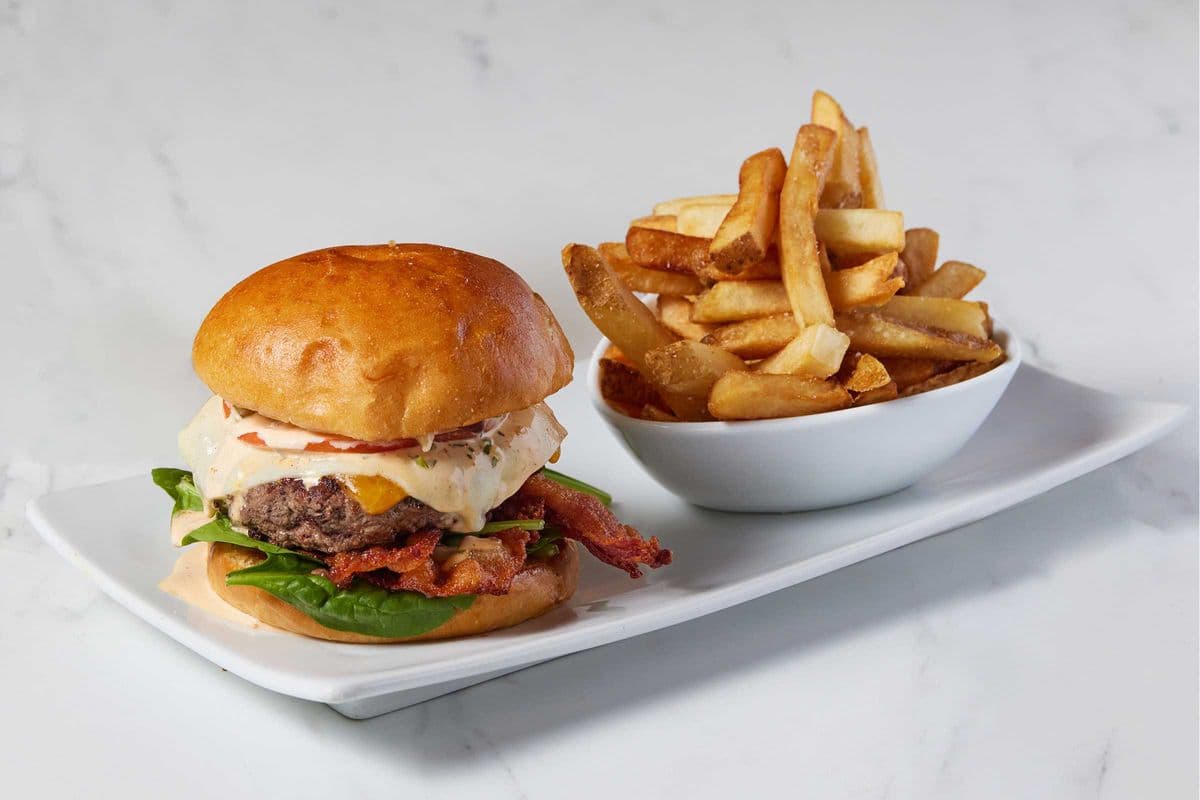 Triple Bacon Cheeseburger