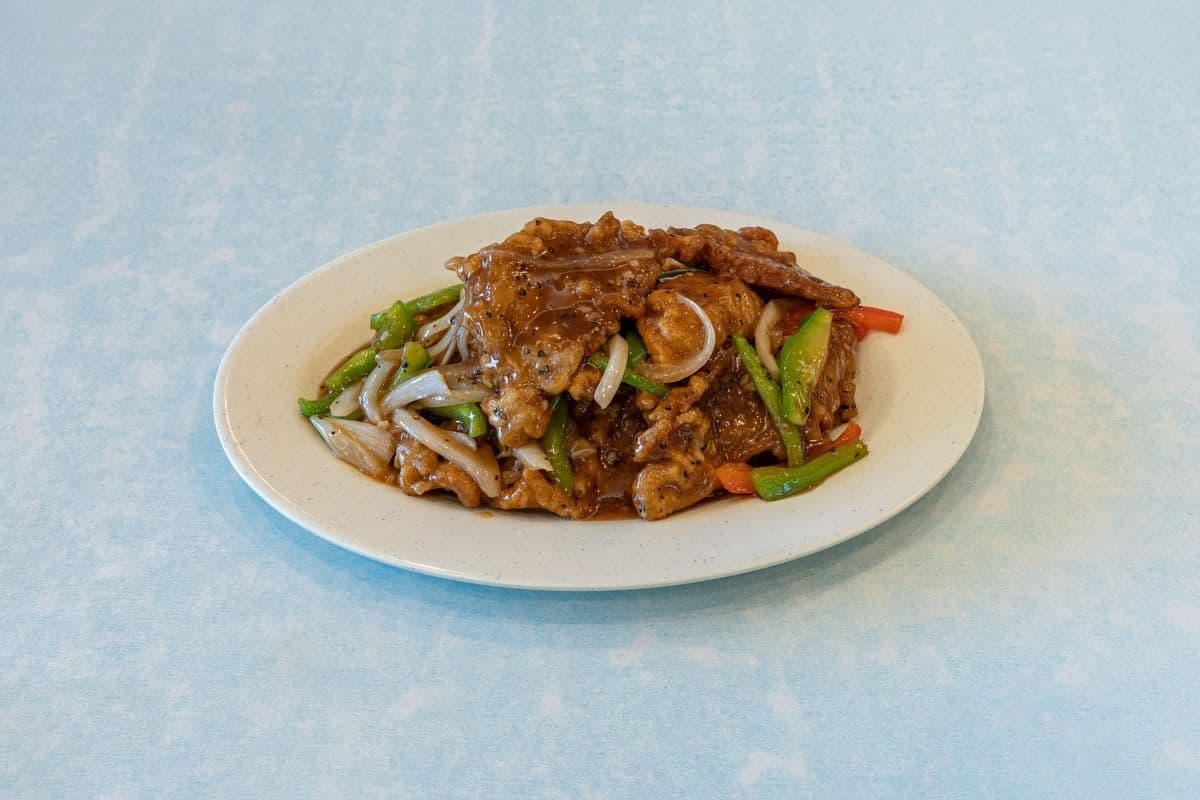 44. Deep-Fried Pork Chop in a Tangy Sauce