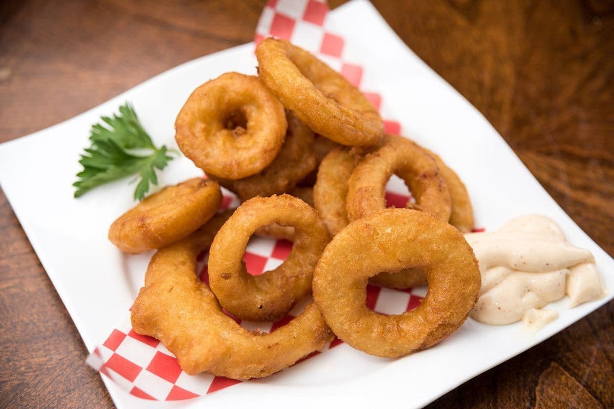 Onion Rings and Dip