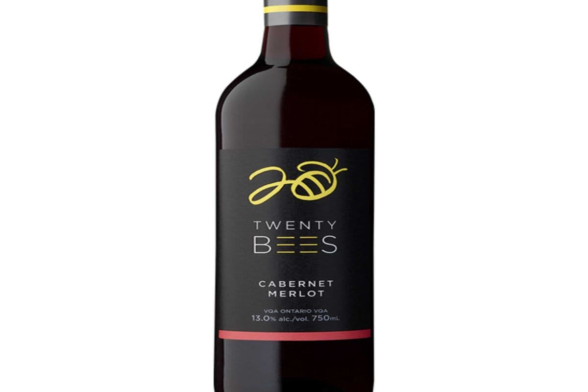 20 BEES CAB MERLOT 750ML (1 x 750 ML )