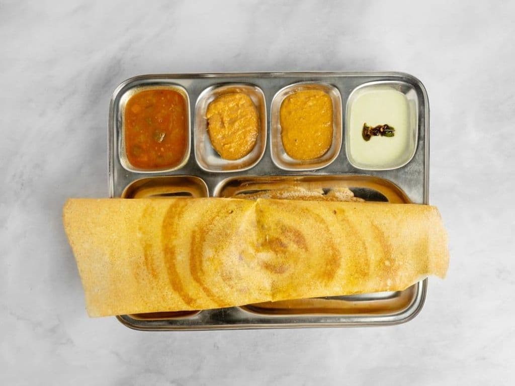 Chilli Onion Masala Dosa