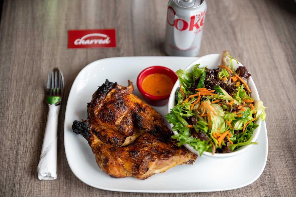 Half Chicken with One Side