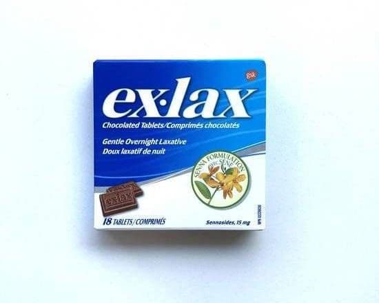 Ex-Lax Chocolated Tablets (18 Count)