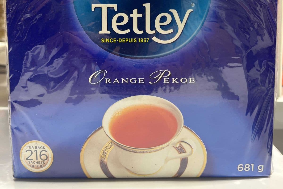 Tetley Orange Pekoe Tea (216 bags)