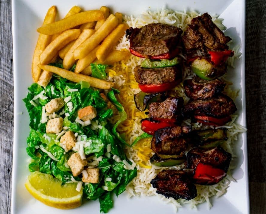 3. Beef Kebab