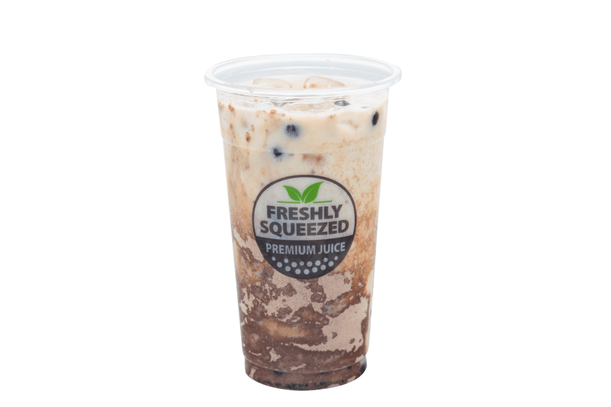 Brown Sugar Roasted Okinawa with Jelly Boba (500ml) (275 Cal)