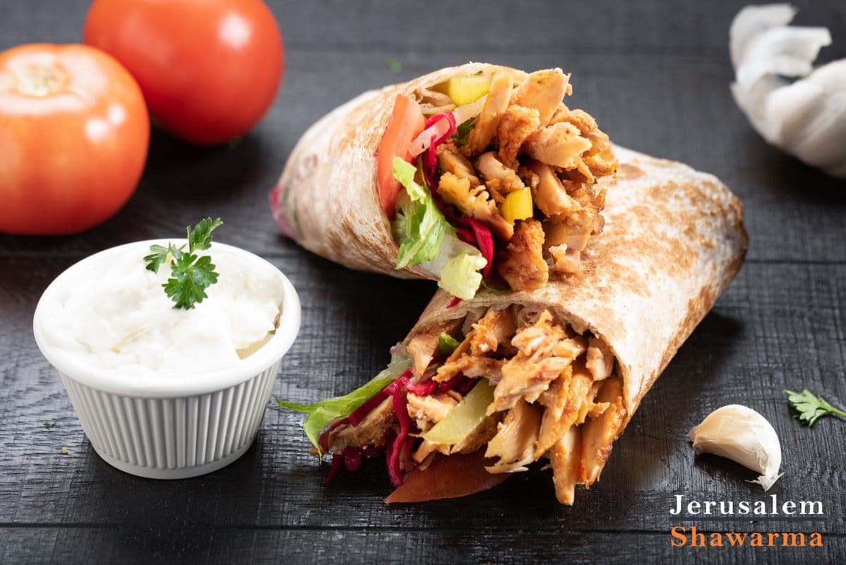 Chicken Shwarma Wrap