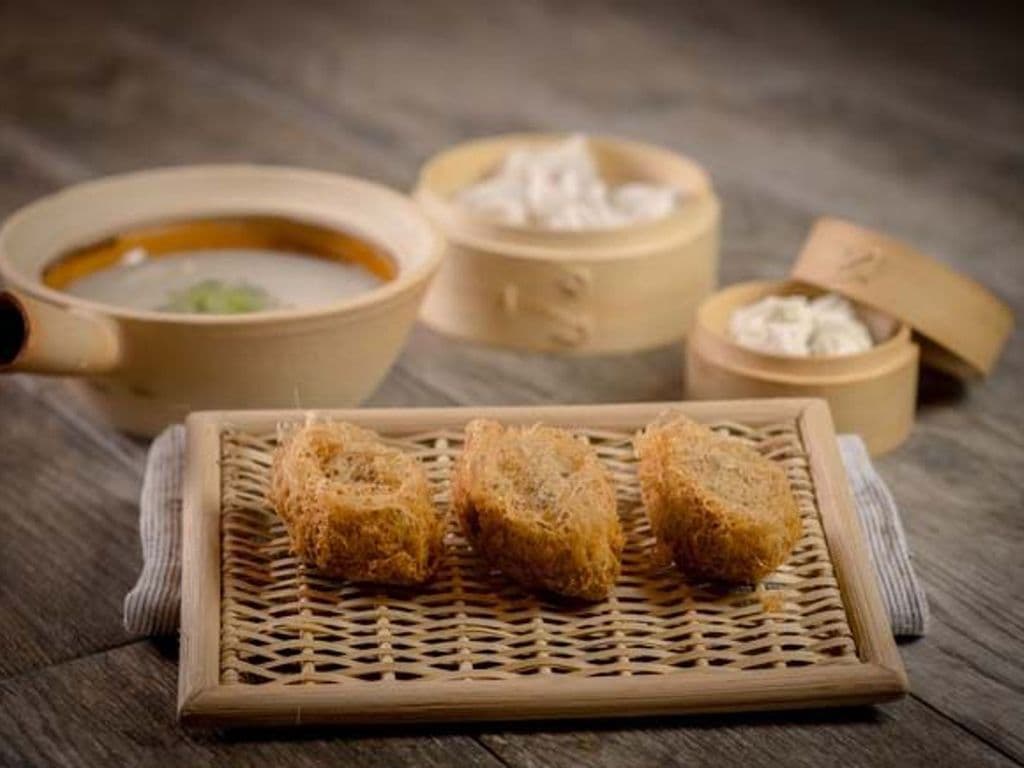 Mashed Taro Balls with Chicken/357