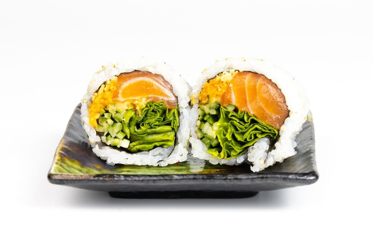 Crunch Spicy Salmon Roll (8 Pcs)
