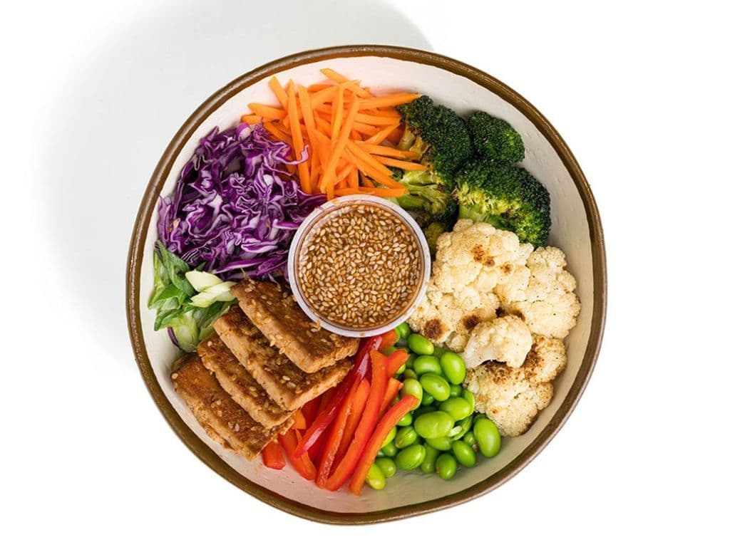 Teriyaki Tofu Steak Bowl