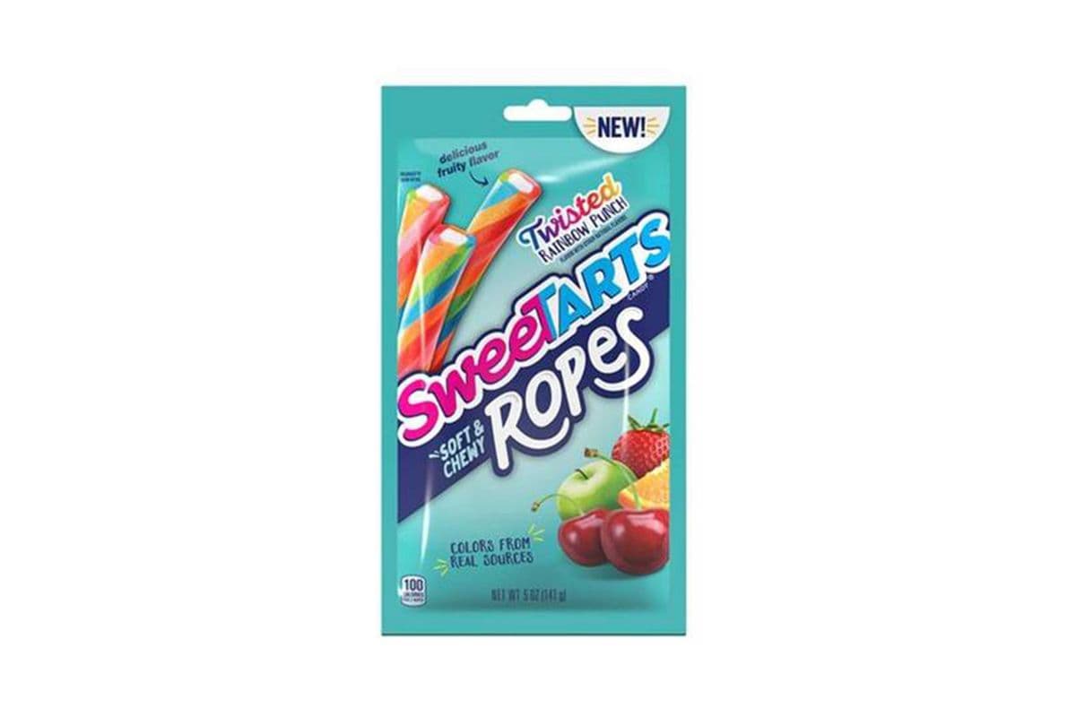 Sweetarts Ropes Twisted Rainbow Punch 141g