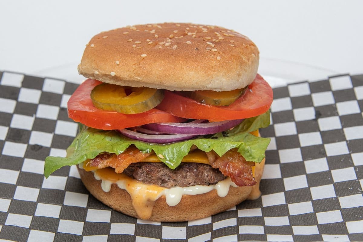Deluxe Burger (with Fries)