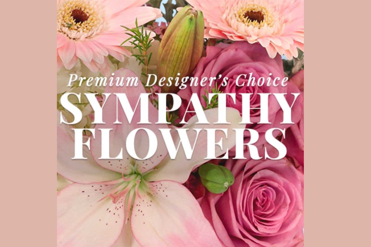 Graceful Sympathy Florals - Premium Designer's Choice