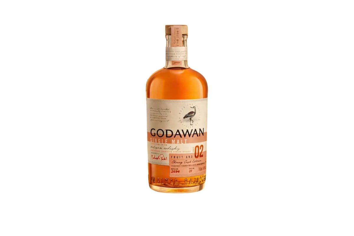 Godawan Single Malt Whisky *Cherry Cask Edition* Fruit & Spice (India) (1 x 700ML)