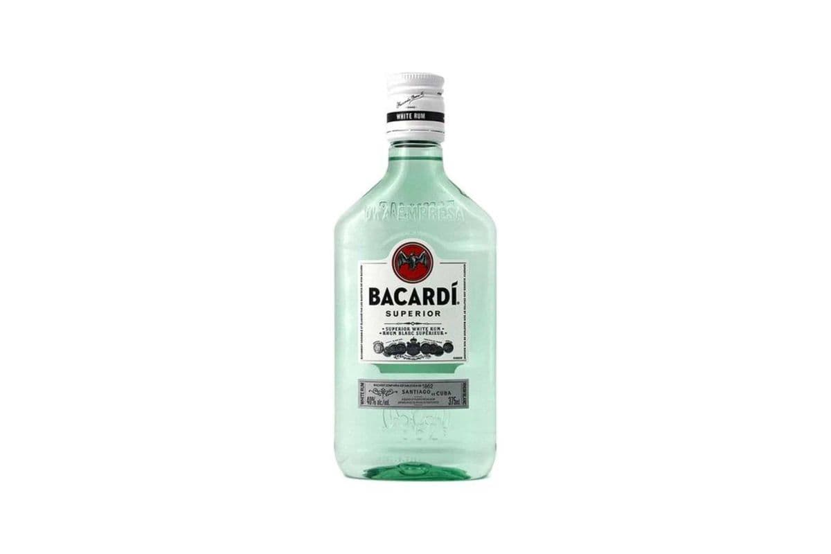 Bacardi Superior White Rum (375ml) (1 x 375ml)